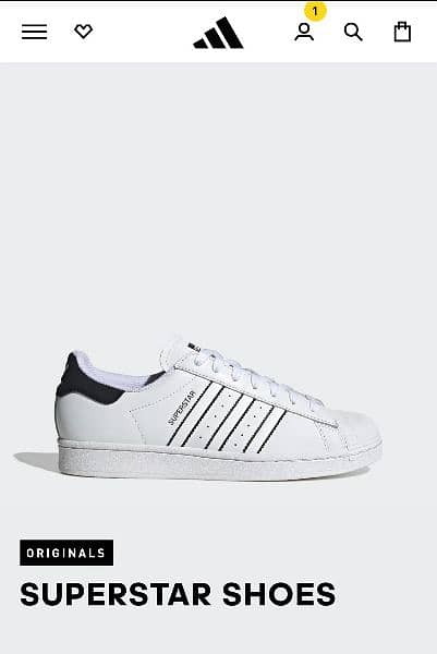 ADIDAS SUPERSTAR SHOES ORIGINAL 0