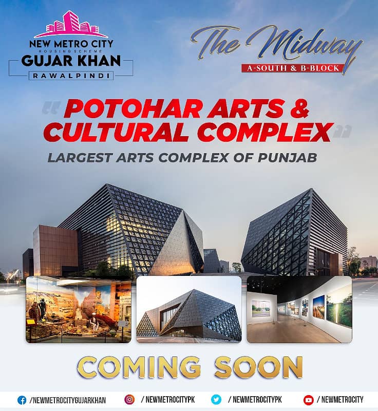 3.5 Marla Residential Plot New Metro City Gujjar Khan For Sale 2