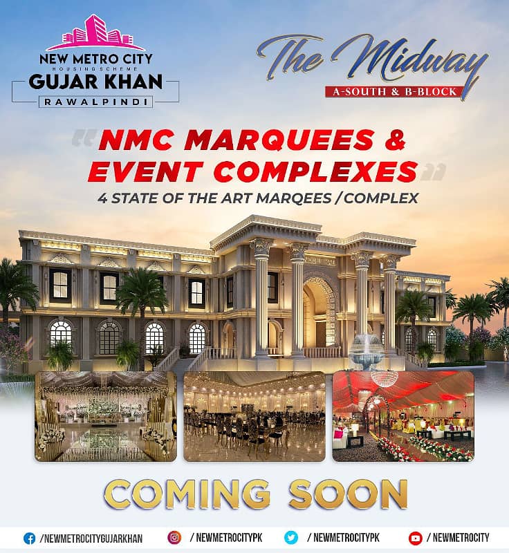 3.5 Marla Residential Plot New Metro City Gujjar Khan For Sale 3