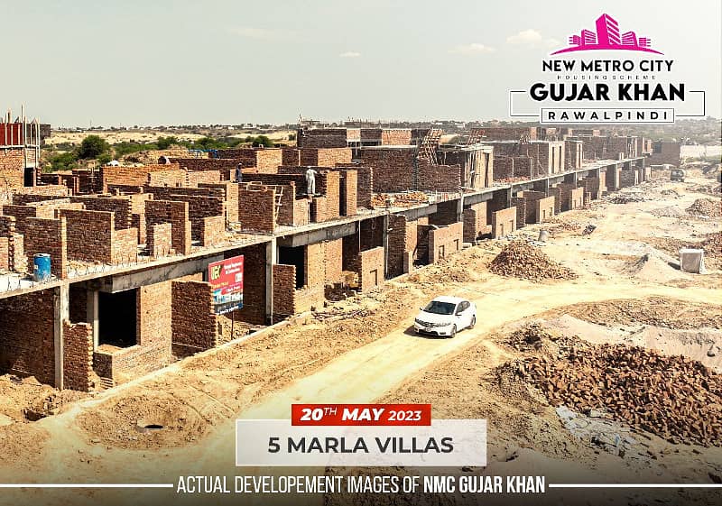 3.5 Marla Residential Plot New Metro City Gujjar Khan For Sale 4
