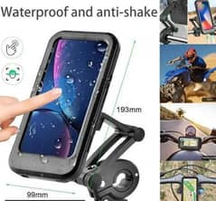 mobile phone holder with waterproof