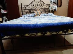 double bed iron