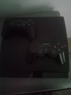 PS 3 for sale with 2 controller and ton of games