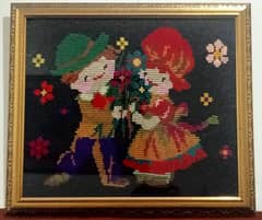 Hand Made Dusuti Embroidery Painting