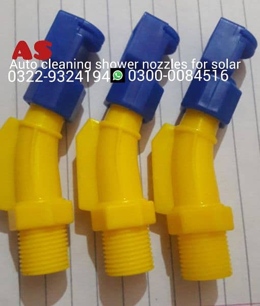 Auto cleaning shower nozzles for solar panel 0322-9324194-0300-0084516 1