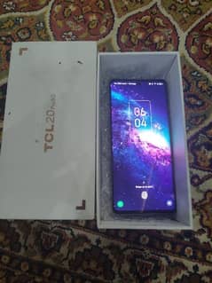 Tcl 20 pro gaming phone with box in mint condition Only back cracked 0