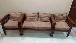 pure wooden sofa set 0