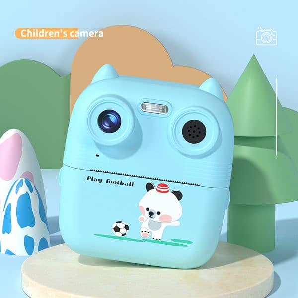 D8S CHILDRENS TIME FRONT REAR HD DIGITAL PRINT CAMERA 1