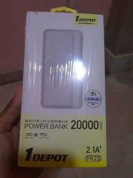 Power Bank Twenty Thousand MAh 20000 4