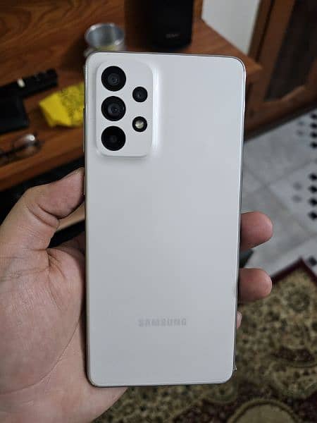 Samsung A73 5g complete box 1