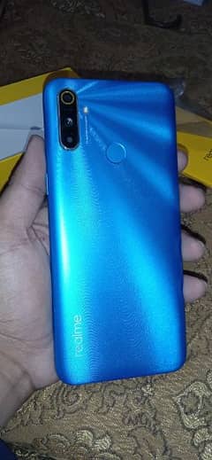 Realme C3 with Box and original Charger.