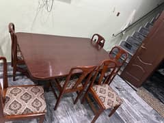 Dining Table  with 6 chairs 0