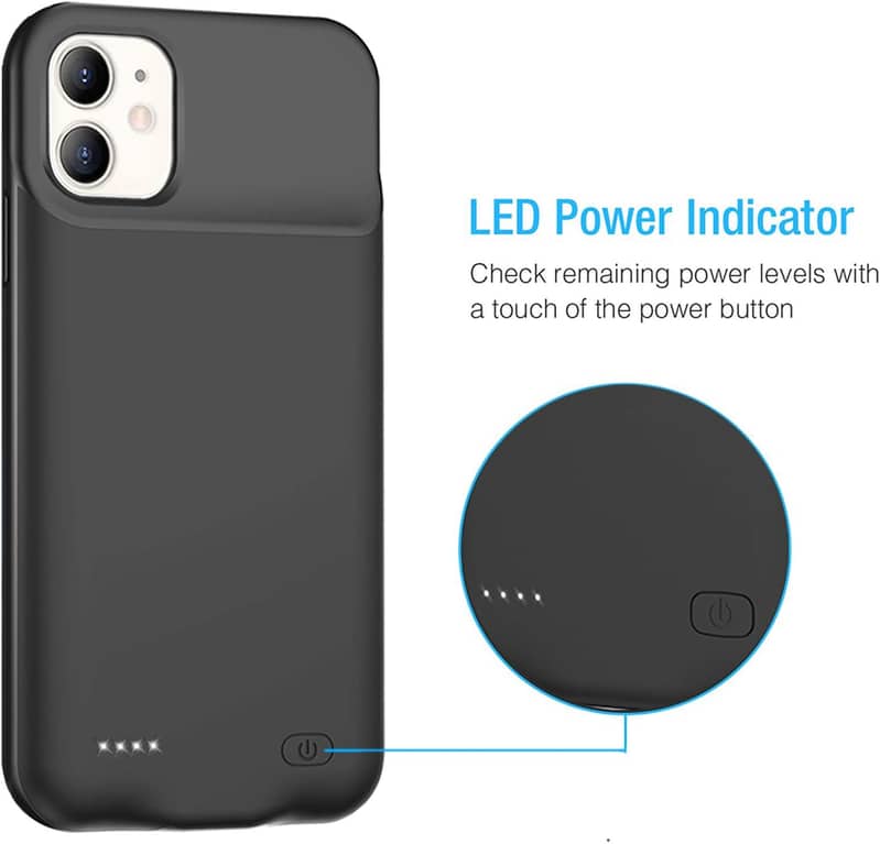 Battery Case for iPhone 11, Newest 7000mAh A130 1