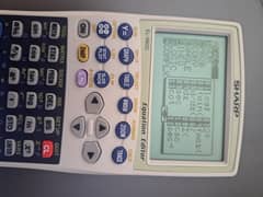 sharp graphics and equation editor calculator