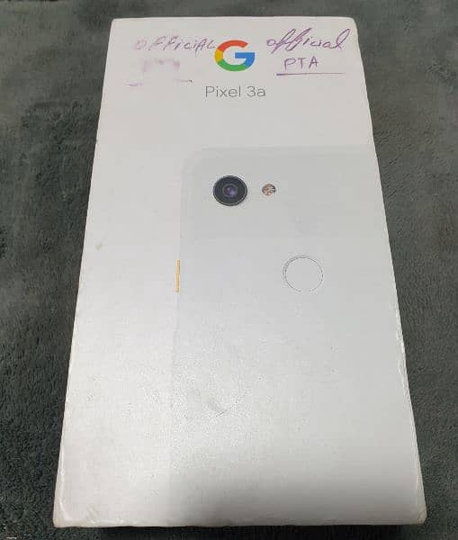 Google Pixel 3a official PTA 2