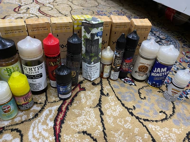 new and used vape flavors all original 5