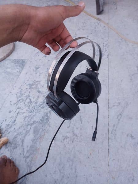 PUBG gaming headset HP company with mic 100 percent working 12