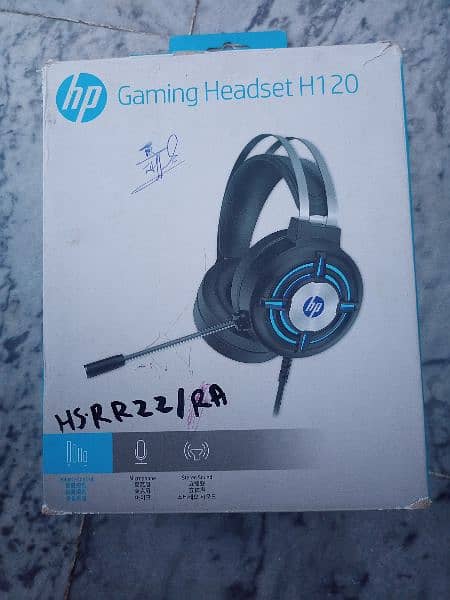 PUBG gaming headset HP company with mic 100 percent working 19