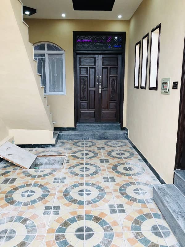 Vip House For Sale 1.5 Storey Brand New Near Askria14 Sector D 1