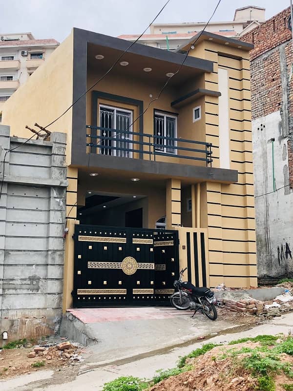 Vip House For Sale 1.5 Storey Brand New Near Askria14 Sector D 2