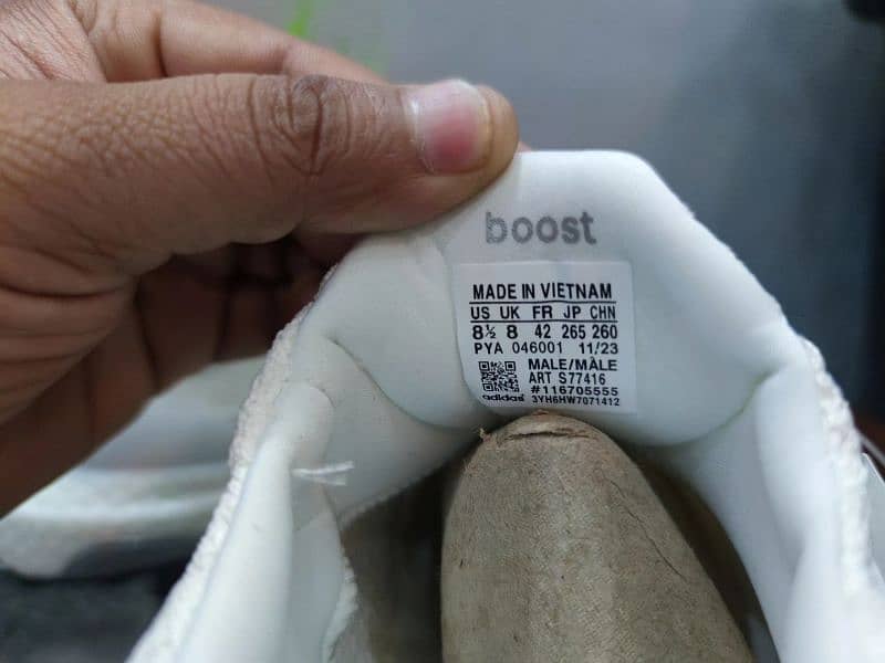 Original Adidas Ultraboost 2.0 Triple White 8/42/27cm 7