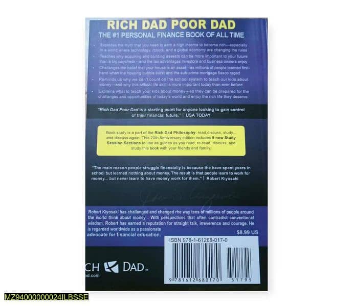 Book Rich dad poor dad 2