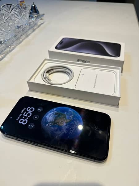 iPhone 15 Pro Max Blue Titanium 2