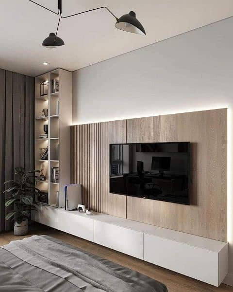 media wall / LCD wall / living room wall 5