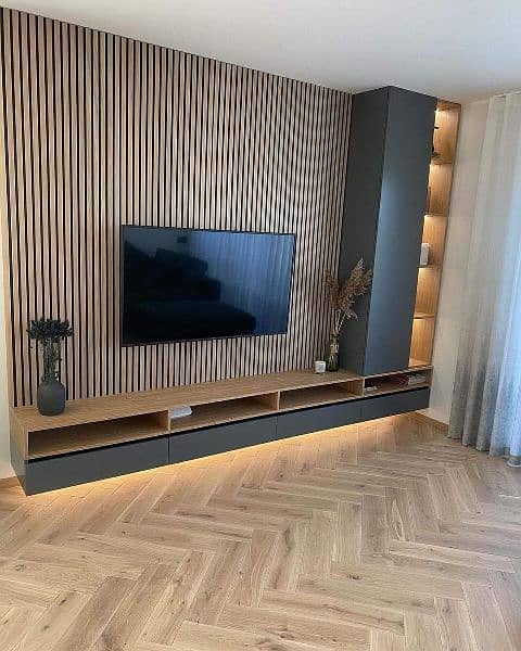 media wall / LCD wall / living room wall 6