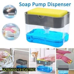 kitchen Soap dispenser and sponge caddy 0