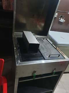 BBQ and Grill with Hot Plate