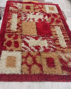 Red Turkish Traditional Rug