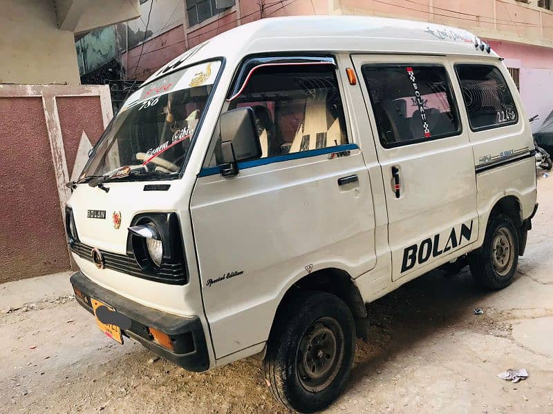 Suzuki bolan for sale in shah faisal colony 6
