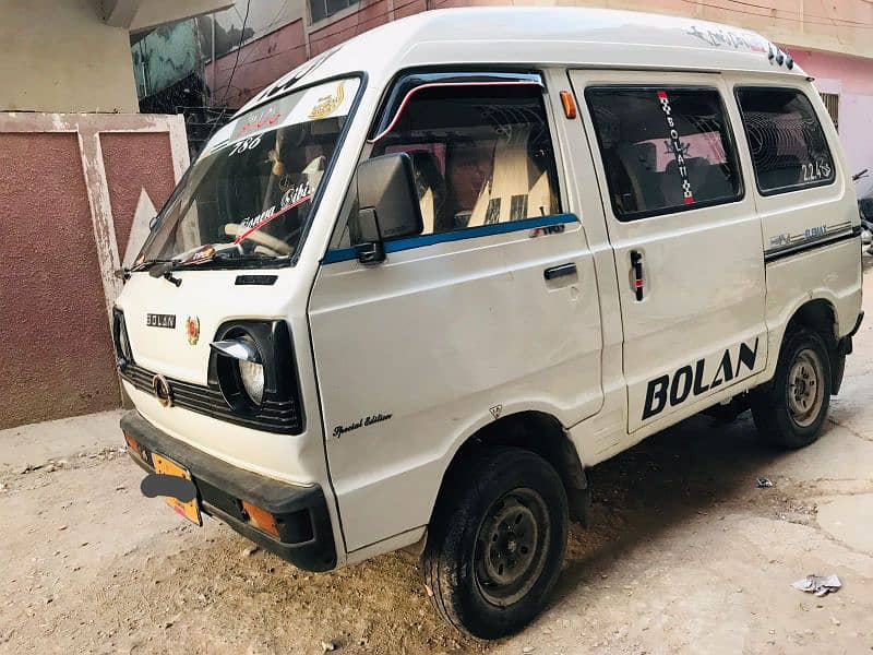 Suzuki bolan for sale in shah faisal colony 9