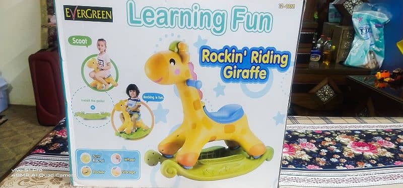 Rockin riding giraffe 3