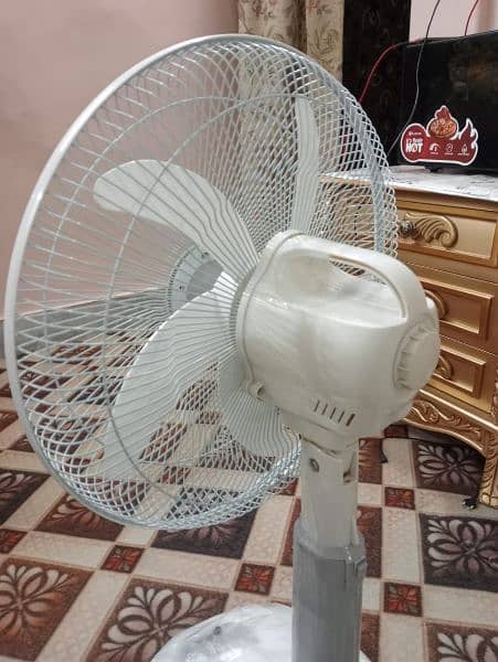 changing fan good condition 3 hours backup 4