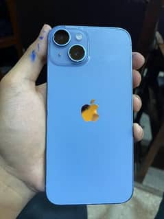 Iphone 14 256 gb with Box 100 health water pack Blue Color Only Sale 0