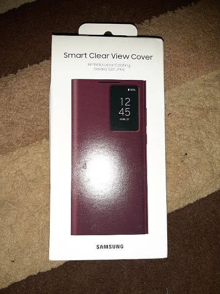 Samsung S22 Ultra smart view wallet cover 2