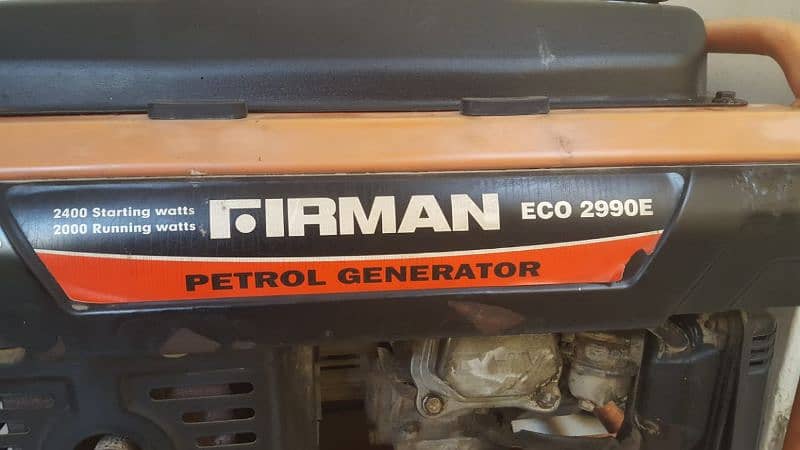 FIRMAN Eco 2990E Petrol Generator 4