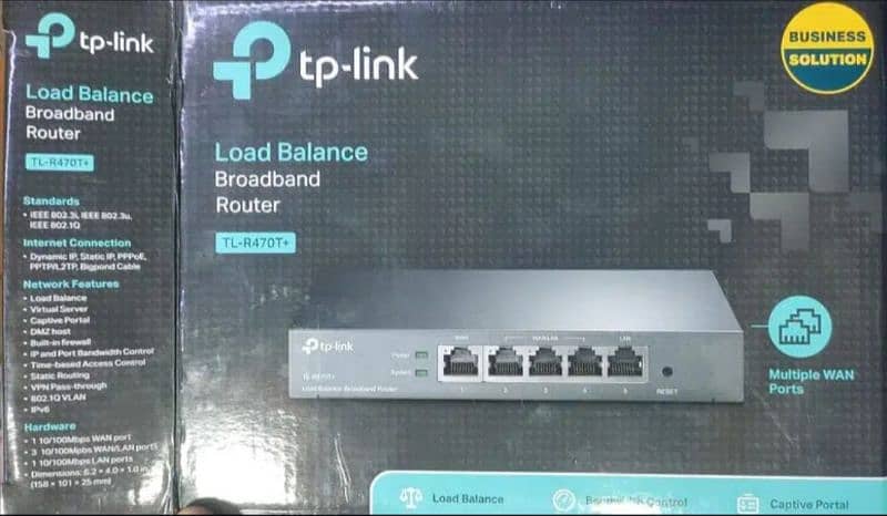 Tp-link load balance TL-R470T+ 2
