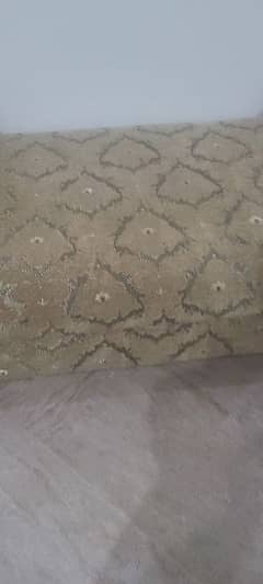 green and skin colour sofa  comfortable molty foam use