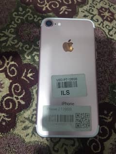 iPhone  7  128 gb pta  approved official  all ok