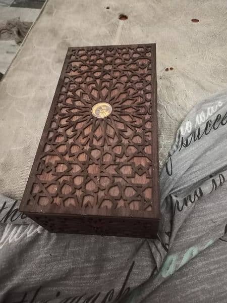 Artistic Heavy Wood Gift Box 6