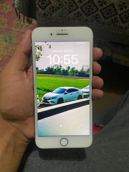 Iphone 8Plus PTA Approved Golden Colour in Good Condition 1