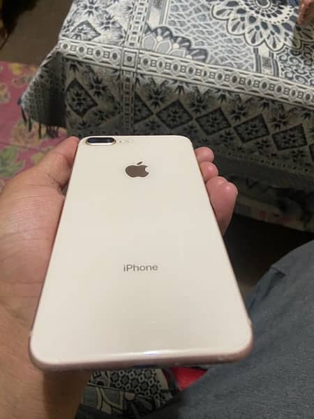 Iphone 8Plus PTA Approved Golden Colour in Good Condition 4