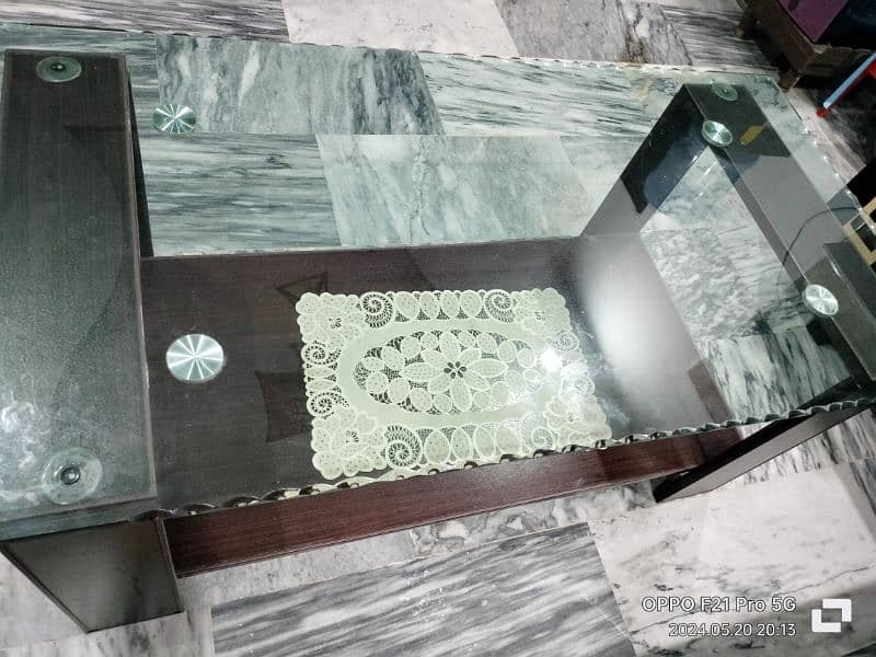 central table Glass 1