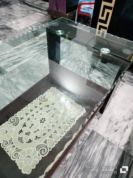 central table Glass 2