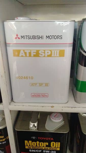 Toyota Oil, Honda Oil, CVTF, ATF all imported engine oil 1