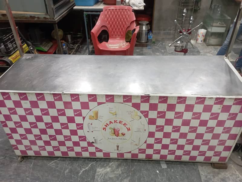 Steel Counter for Shop in Best Condition for Sale || Stainless Steel 3