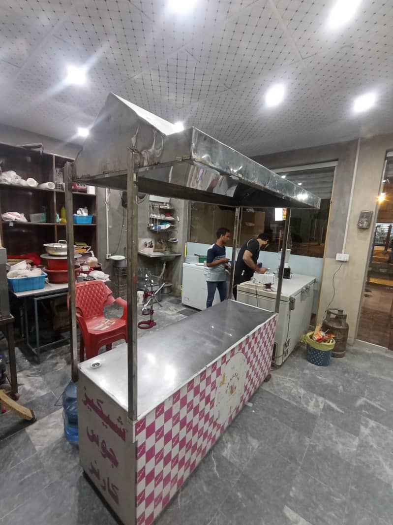 Steel Counter for Shop in Best Condition for Sale || Stainless Steel 4